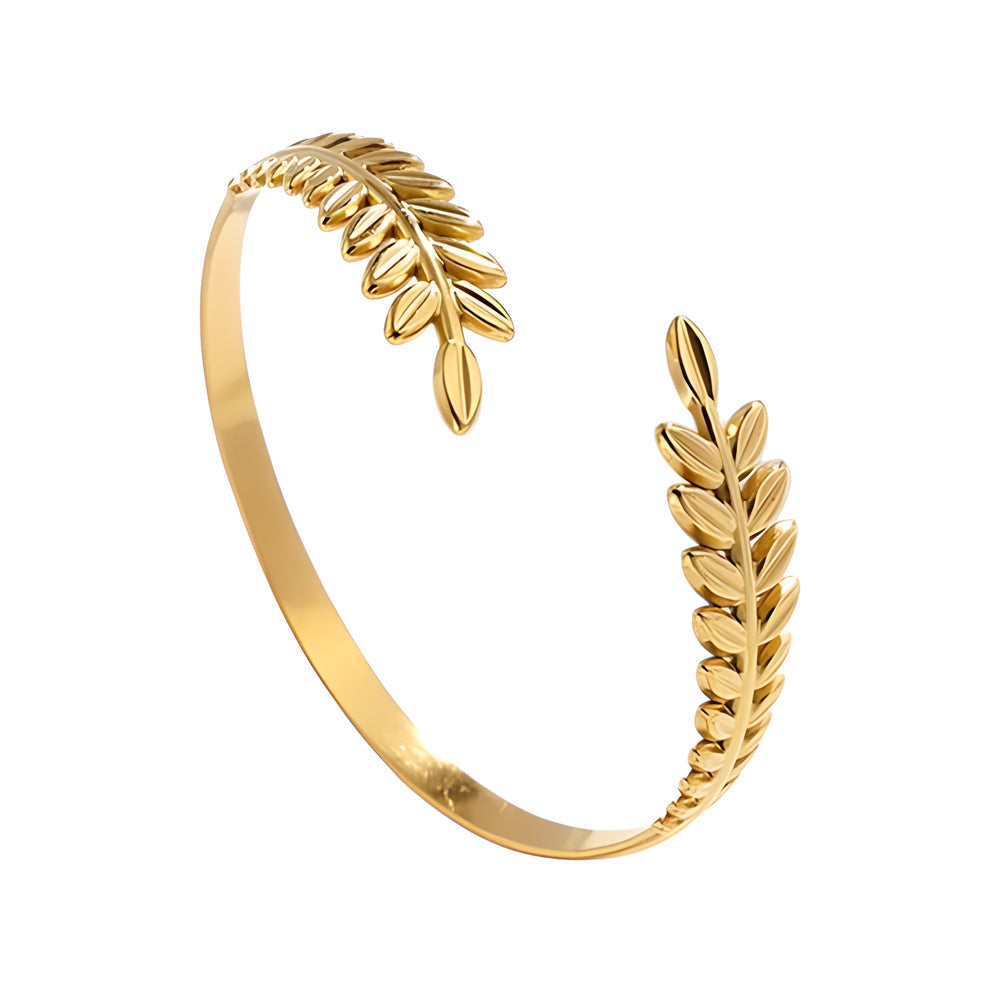 Bracelet Aurelius Manchette d’Exception Plaquée Or 18K