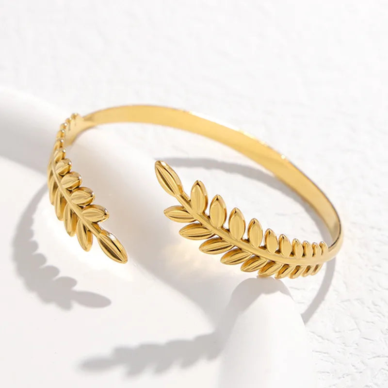 Bracelet Aurelius Manchette d’Exception Plaquée Or 18K