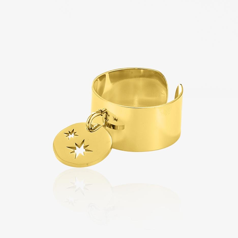Bague étoiles célestes plaqué Or 18K - ABABEL