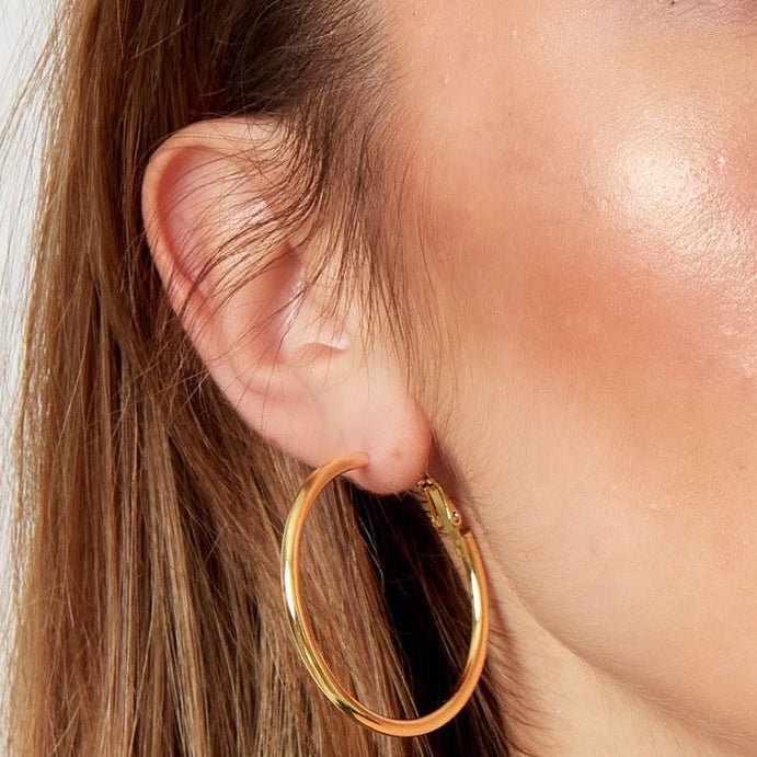 Boucles d’Oreilles Essentielles Format Medium - ABABEL