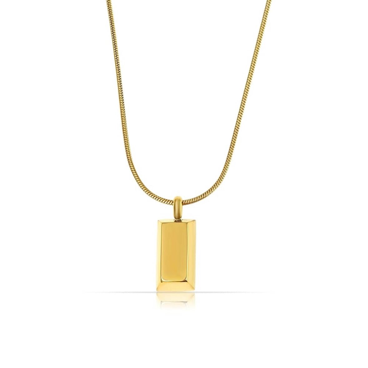 Collier Barre Acier Inoxydable - ABABEL