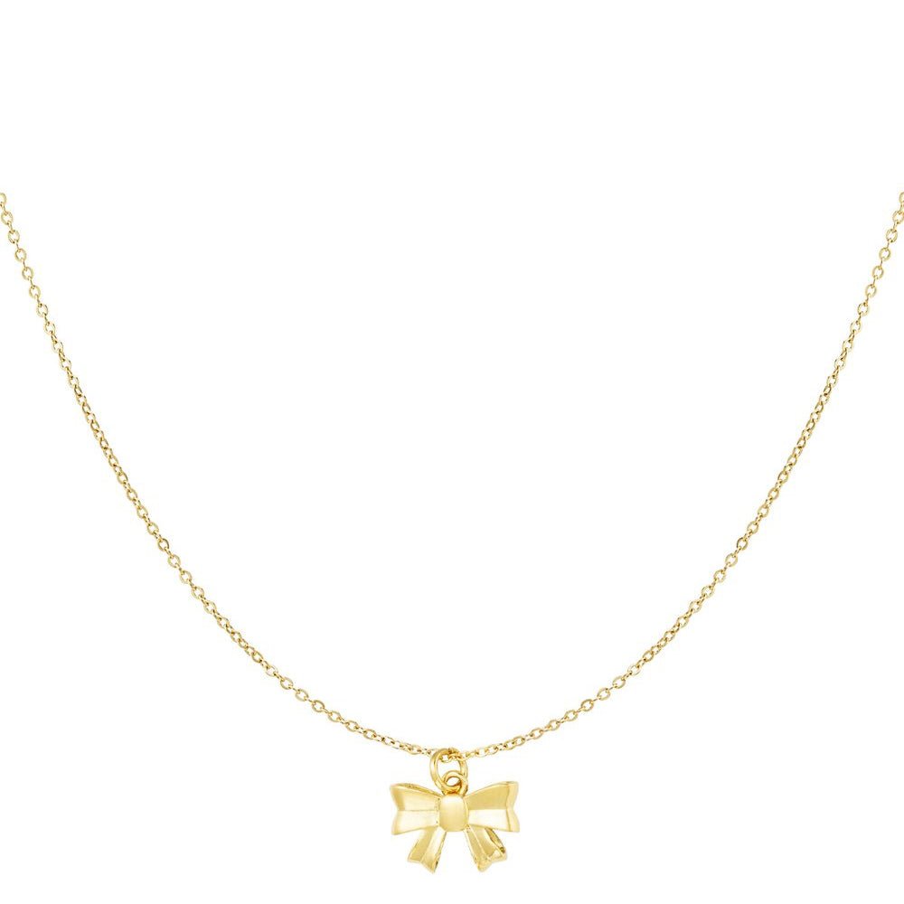 Collier Nœud Doré - ABABEL